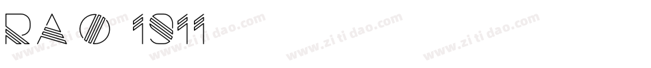 Razor 1911字体转换